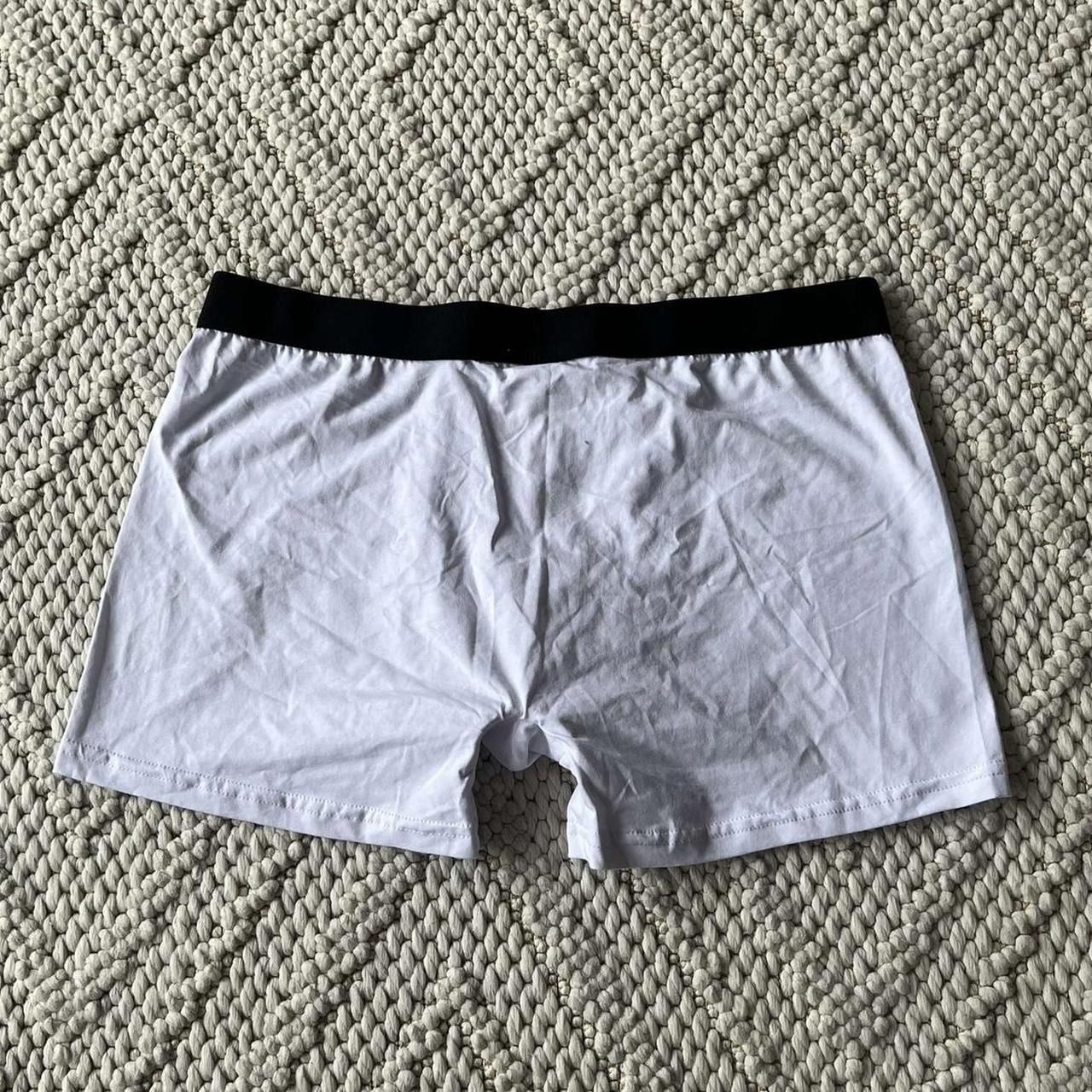 CELINE Men's White and Black Boxers-and-briefs