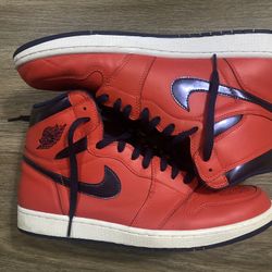 Size 13 Air Jordan 1 Retro OG High David Letterman Re