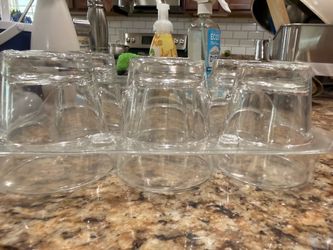 Tiramisu cups glass