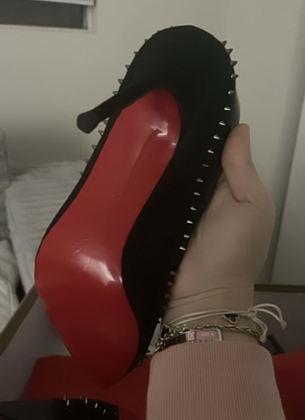 Red Bottoms Size 38