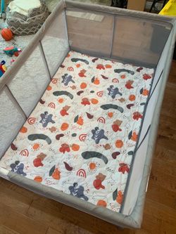 Giant Playpen Baby Toddler with Padded Mat