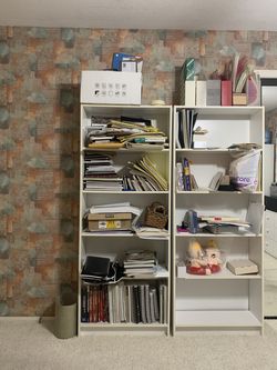 Bookshelves - $25 each, $40 for both