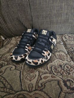 DC Skate Shoes Leopard 