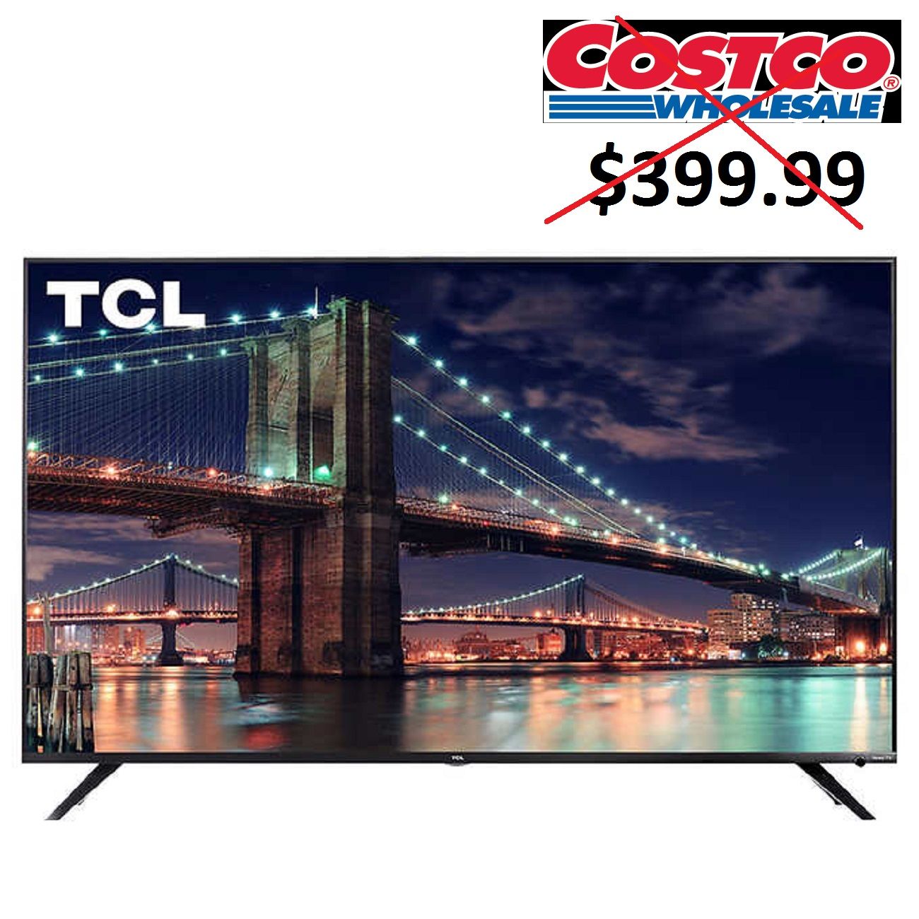 TCL 55" Class 6-Series 4K HDR Dolby Vision Roku Smart TV - 55R613 #846042008907