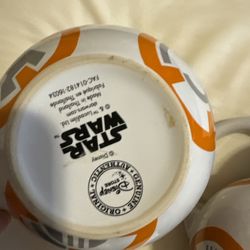 2 Lot Star Wars Mugs As Pictured