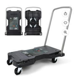 Folding Platform Push Cart with wheels 