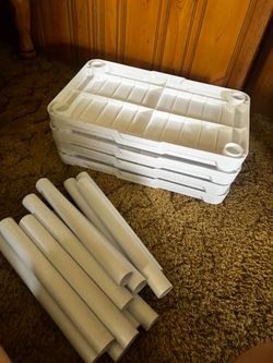 Storage shelves
