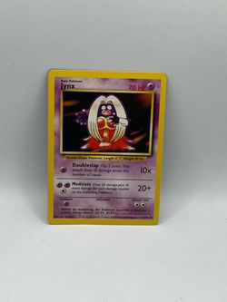 Pokemon Base Set Japanese Jynx Card #31