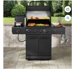 Azador De 5 Burner Gas Con Estufa