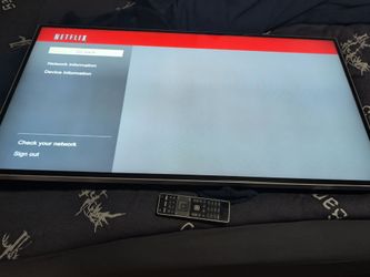 Vizo 42 in smart TV with remote