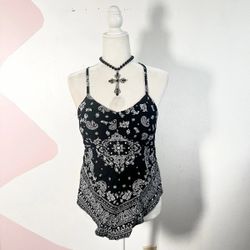 Paisley Juniors Tank Tops for Women size L new