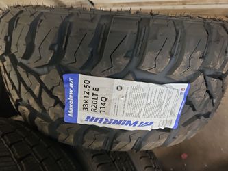 New set of tires 33 1250 20 lt