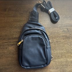 NEW Black Crossbody Chest/Fanny Bag