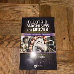 Electric Machines And drives Book
