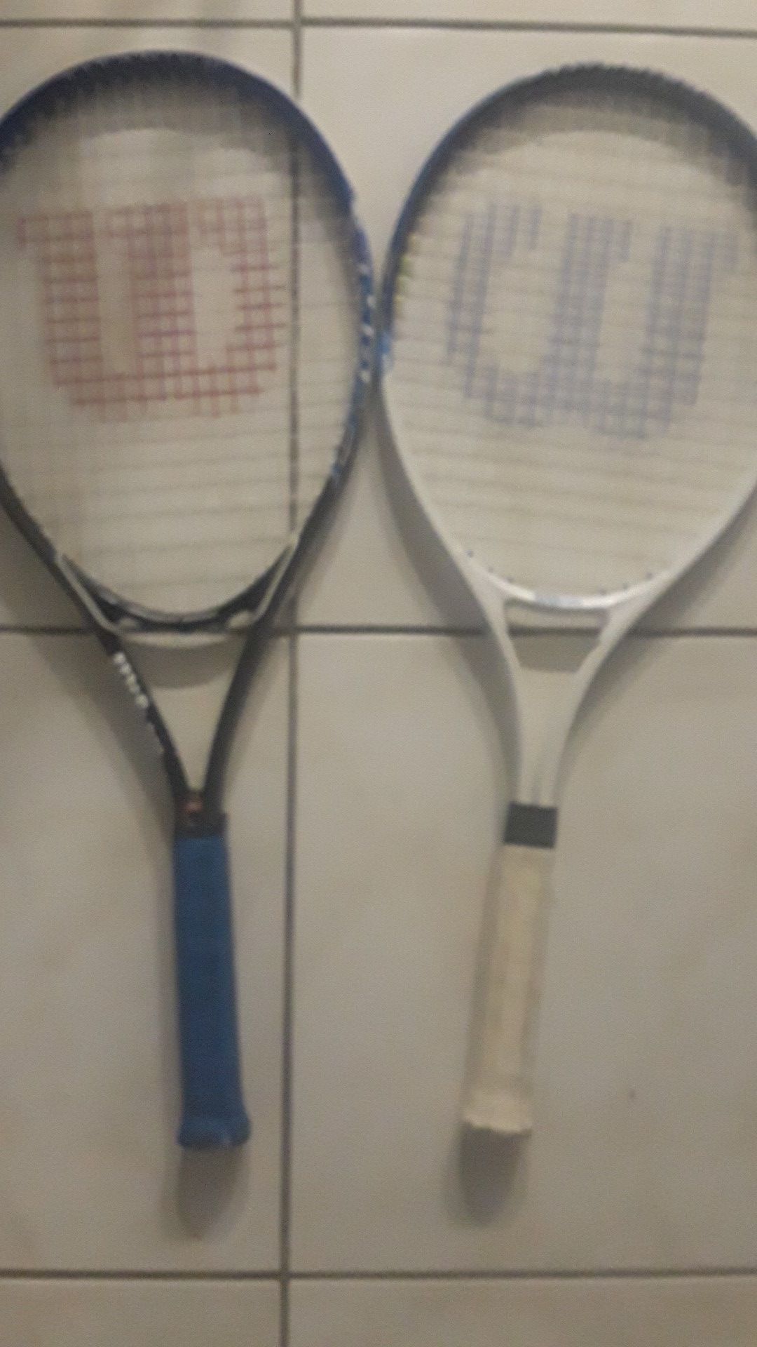 2016 Wilson titanium tennis rackets