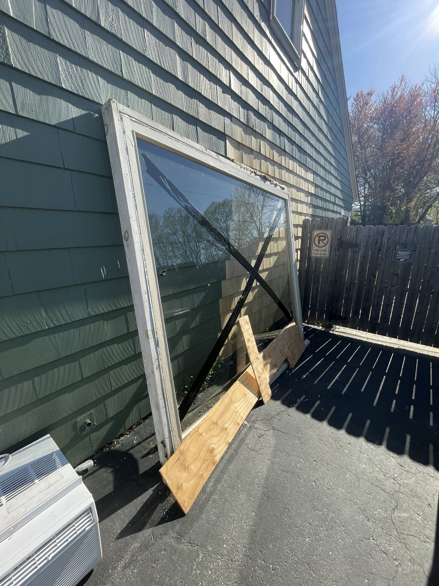 Free 8’x6’ Fixed Window