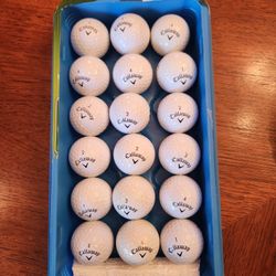 18 CALLAWAY  ( SUPERSOFT  ) golf Balls