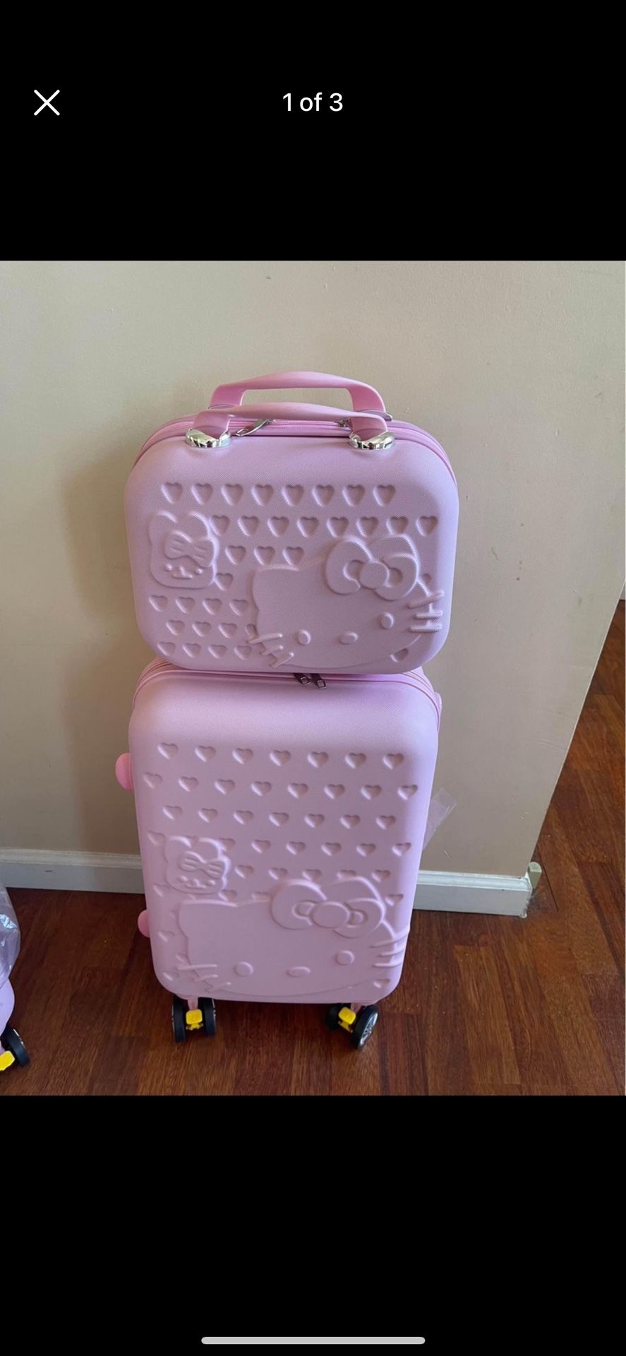 Brand New Hello Kitty Suitcase Set