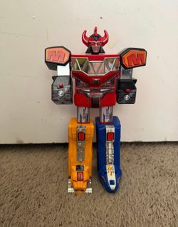 Vintage Mighty Morphin Power Rangers 9" Dino Megazord Punching Fist Figure