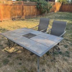 Patio Table And Chairs 