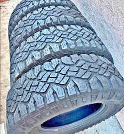 🎃 285 75 18 Goodyear tires Con 80% de Vida Las 4