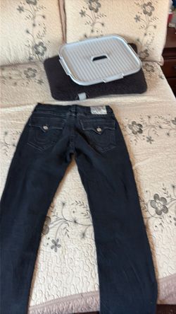 black true religion pants