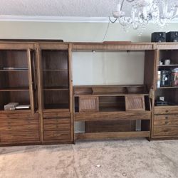 Real Wooden Closet/queen Size