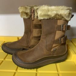 Womens Merrell Decora Chant Waterproof Fur Snow Boots