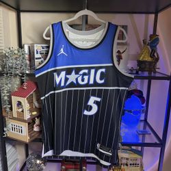 Orlando Magic 2026 Away Banchero #5 Black Jordan NBA Jersey