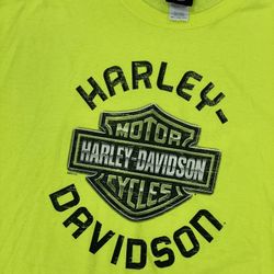 Harley Davidson Yellow Tee 