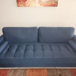 Garren 75.6'' Square Arm Tufted Sofa