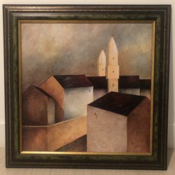 Original Painting By S. Silva 1998- One Of One- Hand-Painted