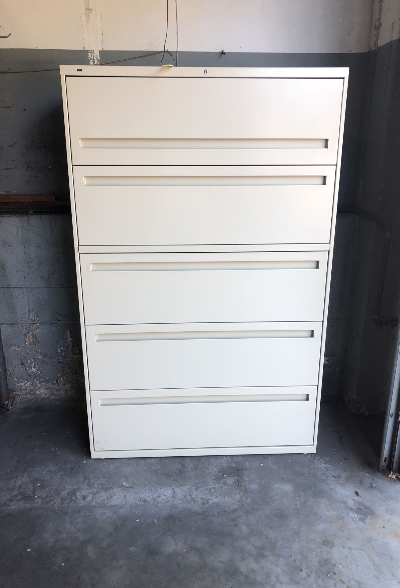 5 Drawer HON Filing Cabinet