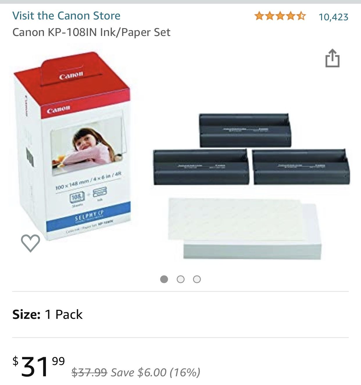 Canon shelphy cp