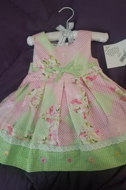 Easter Dress sz 12mos