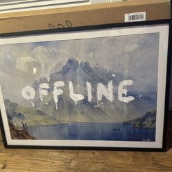 OFFLINE Andy okay Art Print