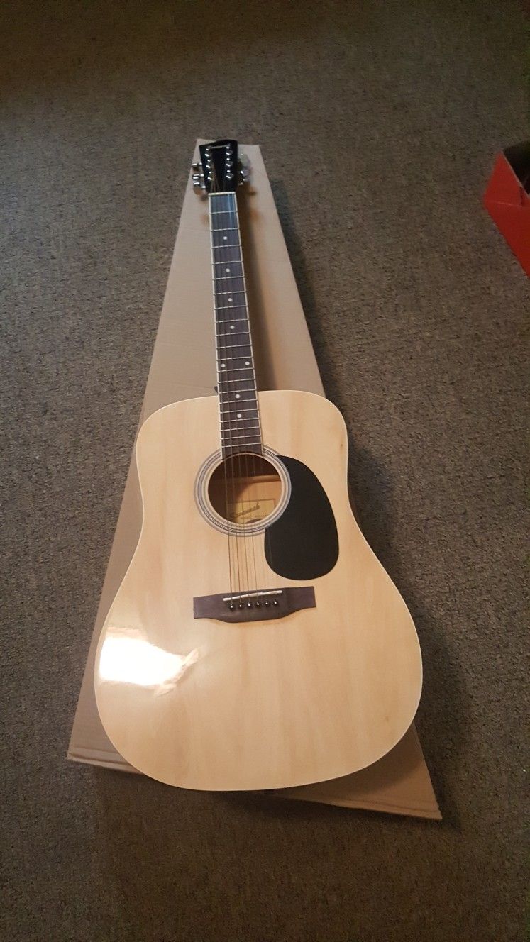 Acoustic Guitar In Box W/ All packing