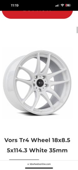 18x8.5 Rims