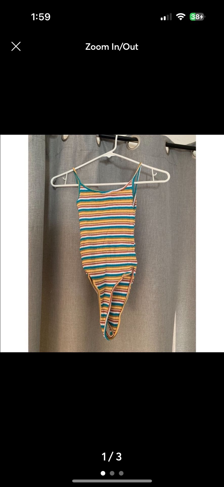 Zara Striped Bodysuit