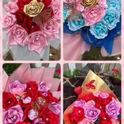 Eternal/ Forever Flower Bouquet