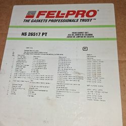 Head Gasket Set For 2011-16 Gm Cars 