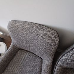 3 Comfort Chairs with stow away foot rests