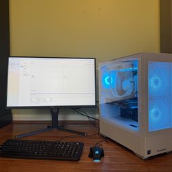 RTX 4070 Gaming PC Setup | i9-12900K | 32GB DDR5 | 27” Monitor | Webcam