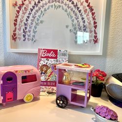 Used cheap barbie camper