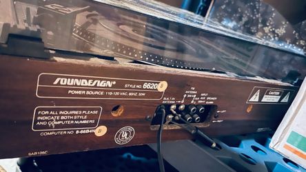 Soundesign 6620 Stereo Audio System