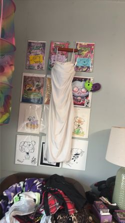 size small white windsor dress