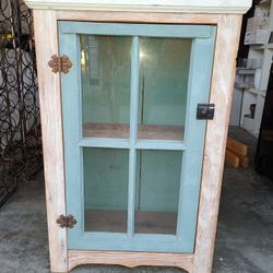 Small Cabinet - Antique Finish