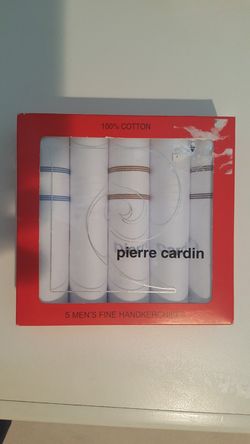 Pierre Cardin 5 handkerchiefs