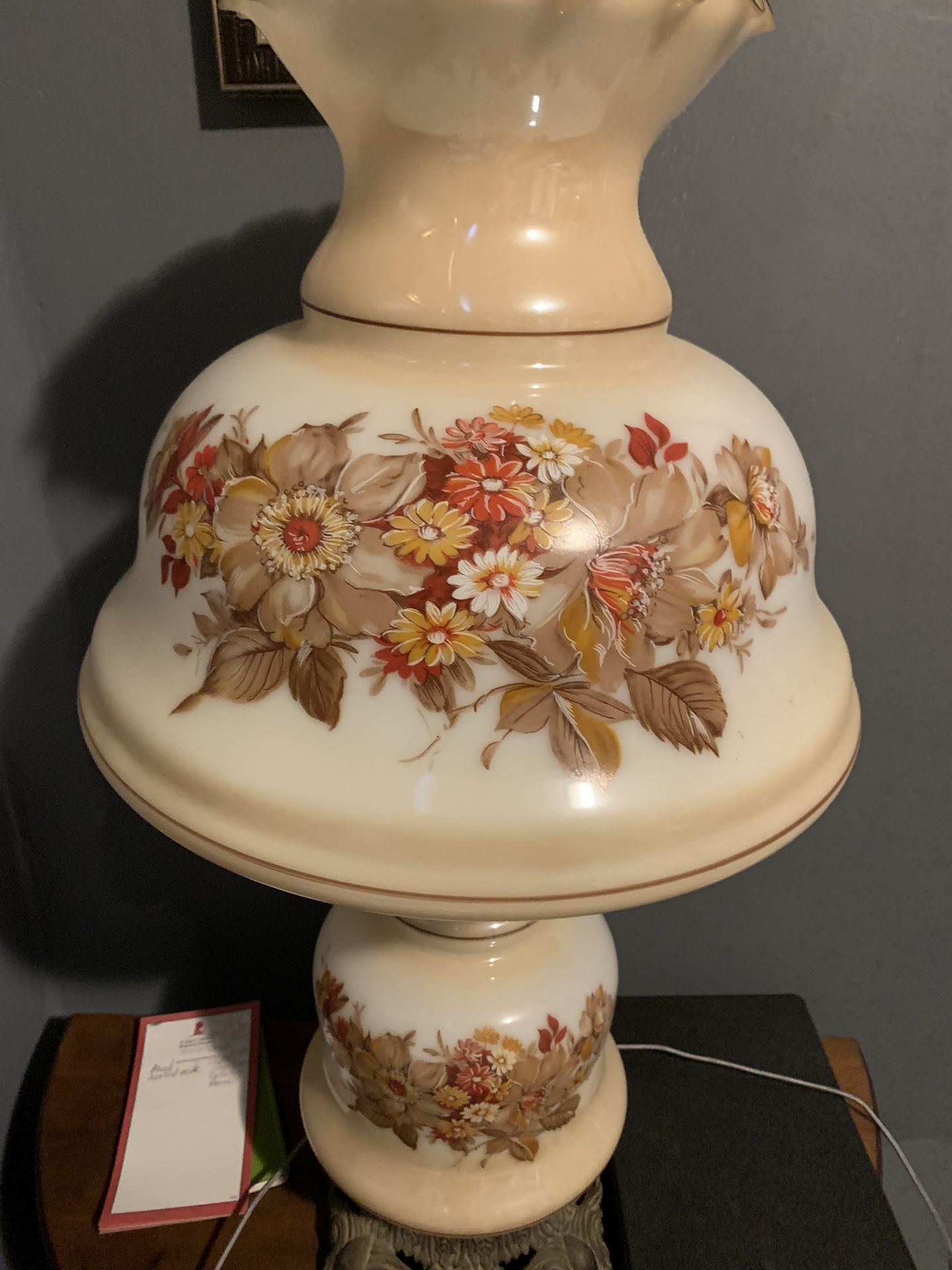 Antique Hurricane Lamp