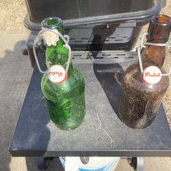 Reusable Home brew 20oz Grolsch Bottles 